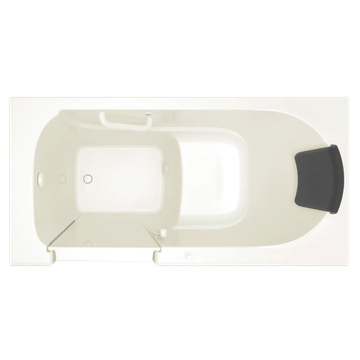 Gelcoat Premium Series 30 x 60 -Inch Walk-in Tub With Air Spa System - Left-Hand Drain With Faucet by American Standard