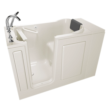 Gelcoat Premium Series 48x28 Inch Soaking Walk-In Bathtub - Left Hand Door and Drain by American Standard