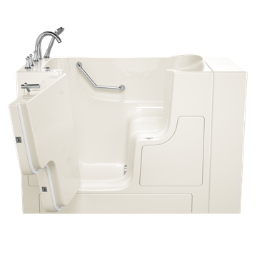 Gelcoat Value Series 30 x 52 -Inch Walk-in Tub With Soaker System - Right-Hand Drain With Faucet by American Standard