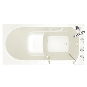 Gelcoat Value Series 30 x 60 -Inch Walk-in Tub With Air Spa System - Left-Hand Drain With Faucet by American Standard