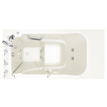 Gelcoat Value Series 30x52 Inch Walk-In Bathtub with Whirlpool Massage System - Left Hand Door and Drain by American Standard