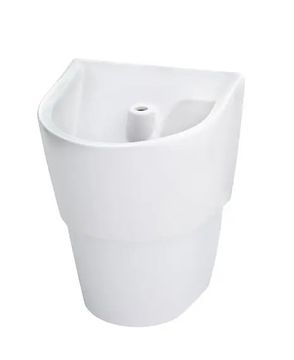 Infection Control Wall-Hung EverClean Sink with Shroud, A-M Drain and A-M P-Trap by American Standard