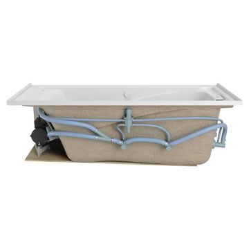 Mainstream 60in x 32in 8-Jet Whirlpool Tub with Left-Hand Drain by American Standard