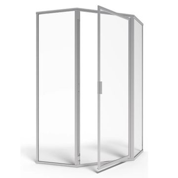 Prestige 66-5/8-Inch Height Neo Angle Shower Door by American Standard