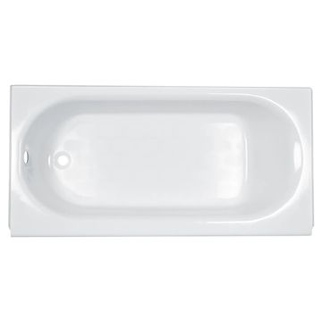 Princeton Americast 60 x 30-Inch Integral Apron Bathtub Left-Hand Outlet With Integral Drain by American Standard