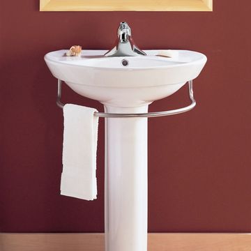 Ravenna 4-Inch Centerset Pedestal Sink Top and Leg Combination by American Standard