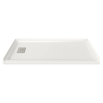 Studio 60 x 30-Inch Single Threshold Shower Base With Left-Hand Outlet by American Standard
