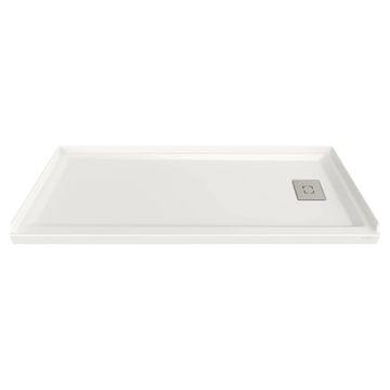 Studio 60 x 30-Inch Single Threshold Shower Base With Right-Hand Outlet by American Standard