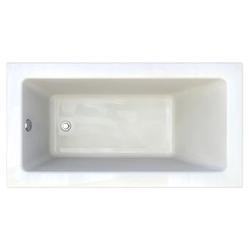 Studio 60 x 32-Inch Drop-In Soaking Bathtub with Zero Edge by American Standard