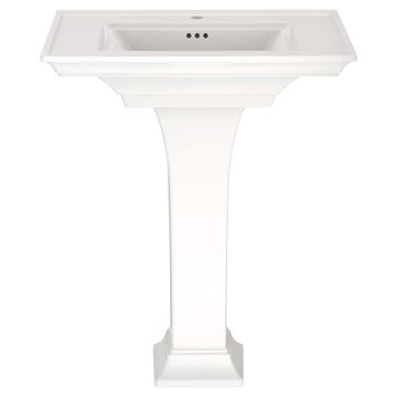 Town Square S Center Hole Only Pedestal Sink Top and Leg Combination by American Standard