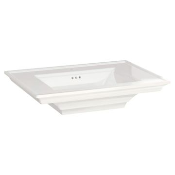 Town Square S Center Hole Only Pedestal Sink Top by American Standard