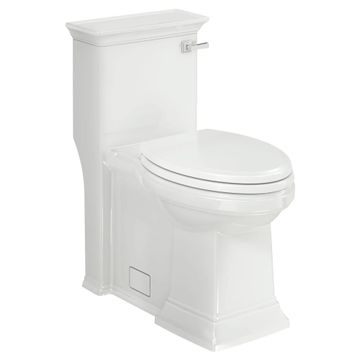 Town Square S One-Piece 1.28 gpf/4.8 Lpf Chair Height Right-Hand Trip Lever Elongated Toilet With Seat by American Standard