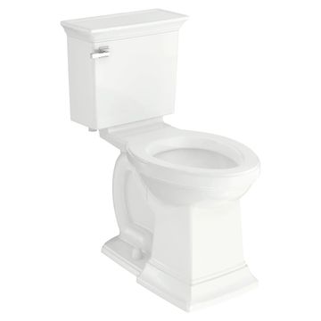 Town Square S Two-Piece 1.28 gpf/4.8 Lpf Chair Height Elongated Toilet Less Seat by American Standard