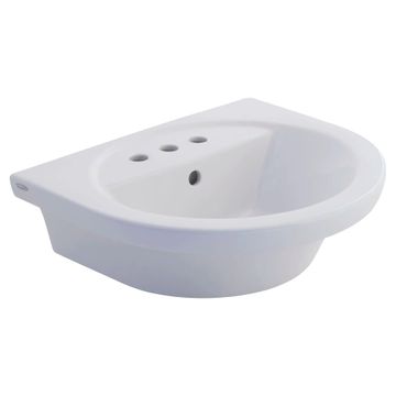 Tropic Petite 8-Inch Widespread Pedestal Sink Top by American Standard