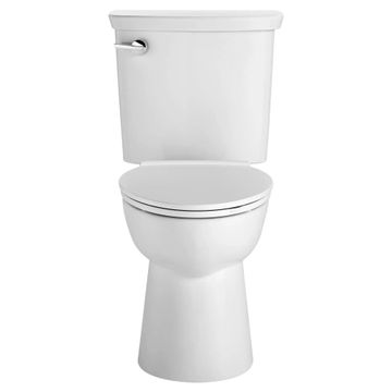 VorMax Two-Piece 1.28 gpf/4.8 Lpf Chair Height Elongated Toilet Less Seat by American Standard
