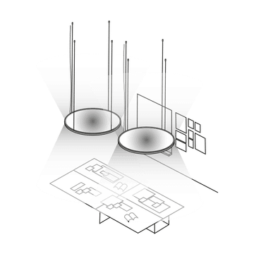 LUNA hanging lamps collection by Andcosta - view 8