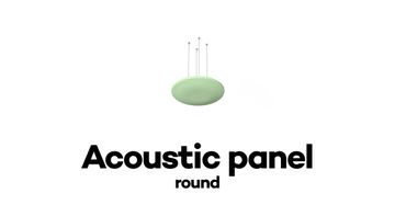 MUTE ACOUSTIC PANEL ROUND P500 by Andcosta - view 5