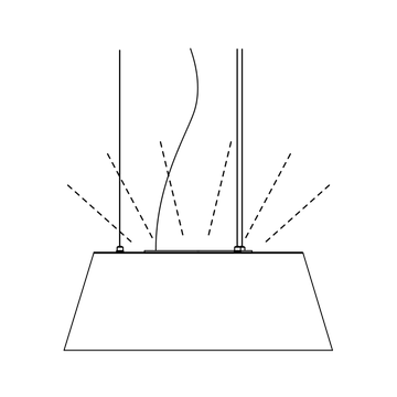 collection NOVA hanging and plafond lamps by Andcosta - view 7