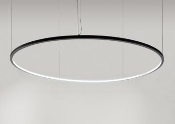 CIRCUS ROUND available with acoustic panel by Andcosta
