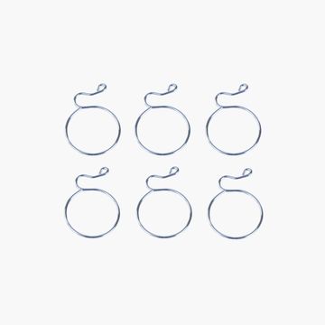 Type Range Floor Pole Cable Clips by Anglepoise