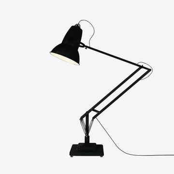 Original 1227 Giant Floor Lamp Jet Black Satin by Anglepoise