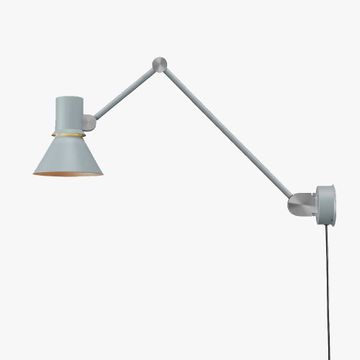 Type 80 W3 Wall Light with cable Grey Mist by Anglepoise