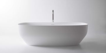Ago oval bathtub in Cristalplant by Antoniolupi