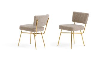 Elettra chair gold new 2026 by Arflex