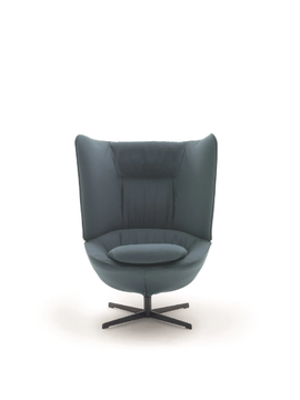 LADLE HIGH - Upholstered fabric armchair high-back by Arflex - view 3