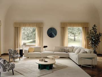 RADIA - Round wall-mounted mirror by Arflex - view 3