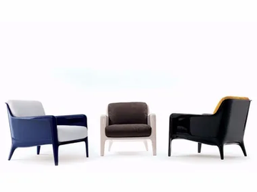COCCA - Polyurethane garden armchair with armrests by Arflex - view 2