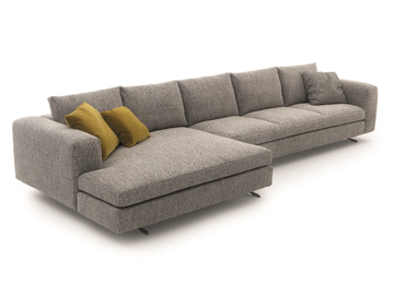 LEE SYSTEM - Sectional fabric sofa by Arflex - view 2