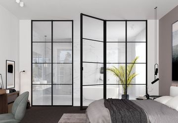 divina® - fixed wall with swing door by ARLU