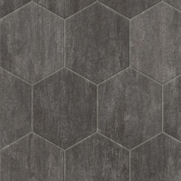 CushionStep | B3392Stone Hex Vinyl Sheet - Slate Gray by Armstrong Flooring - view 2