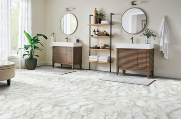 Alterna | D7380Rossini Marble Engineered Tile - Gray Mist by Armstrong Flooring - view 3