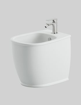 Atelier Back To Wall Bidet by Artceram