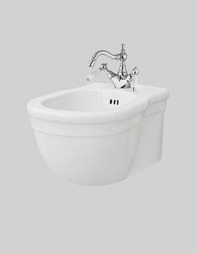 Hermitage Wall Hung Bidet by Artceram