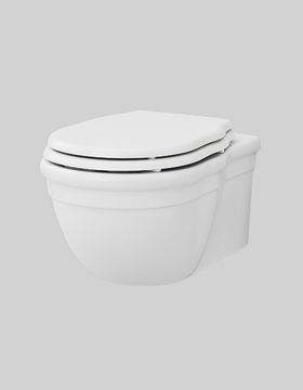 Hermitage Wall Hung Wc by Artceram