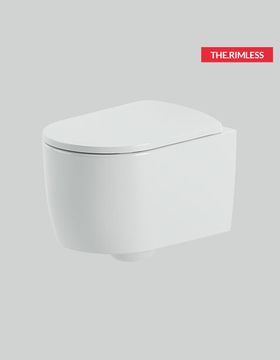 Monet Wall Hung Rimless Wc by Artceram