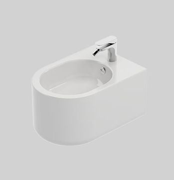 SOLIDA - SOB001 Wall-hung bidet by Artceram