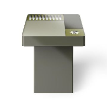 Licorice 32 Contemporary Side Table by Arte Veneziana - view 3