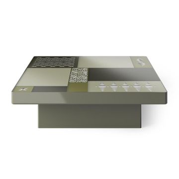 Licorice 65 Contemporary Side Table by Arte Veneziana - view 5