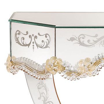 Alessandria Venetian Style Console by Arte Veneziana - view 4