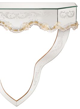 Alessandria Venetian Style Console by Arte Veneziana - view 7