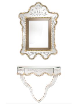 Alessandria Venetian Style Console by Arte Veneziana - view 8