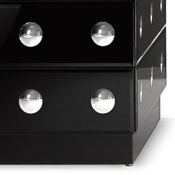 CDA Art Déco Black Chest of Drawers by Arte Veneziana - view 6