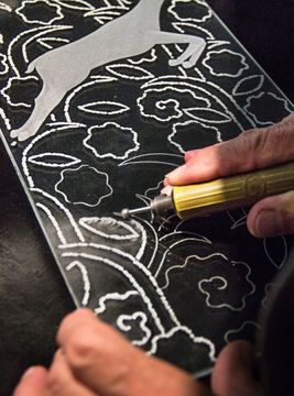 Deer Art Déco Handcrafted Console by Arte Veneziana - view 9