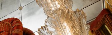 Edera Art Déco Handcrafted Wall Lamp by Arte Veneziana - view 3