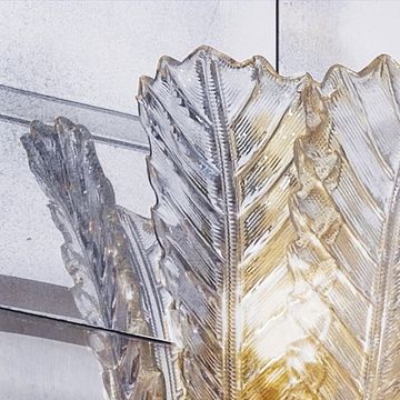 Edera Art Déco Handcrafted Wall Lamp by Arte Veneziana - view 7