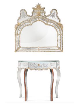 Fenice Venetian Style Console by Arte Veneziana - view 8